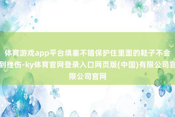 体育游戏app平台填塞不错保护住里面的鞋子不会受到挫伤-ky体育官网登录入口网页版(中国)有限公司官网