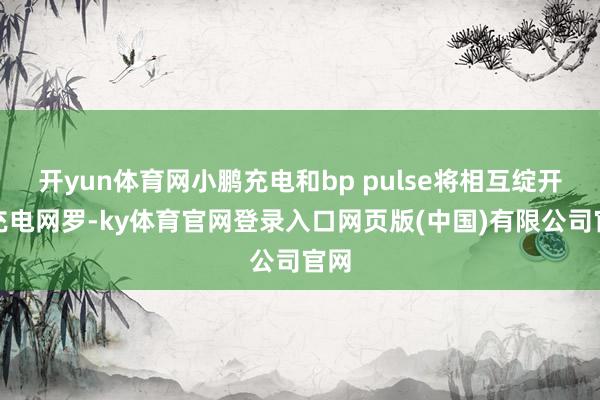 开yun体育网小鹏充电和bp pulse将相互绽开其充电网罗-ky体育官网登录入口网页版(中国)有限公司官网